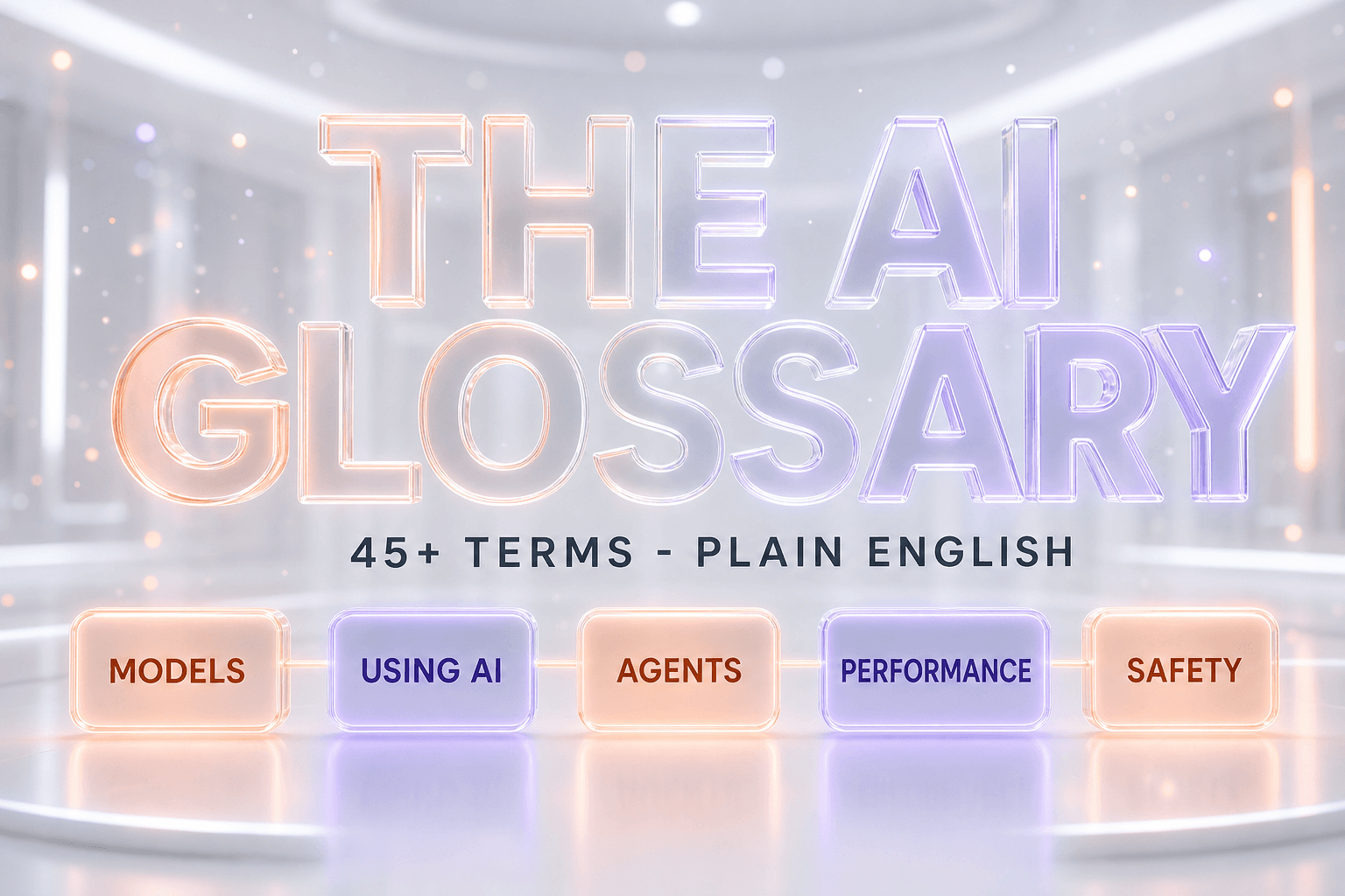 The AI Glossary: 45+ Terms Everyone Should Know (Plain English)