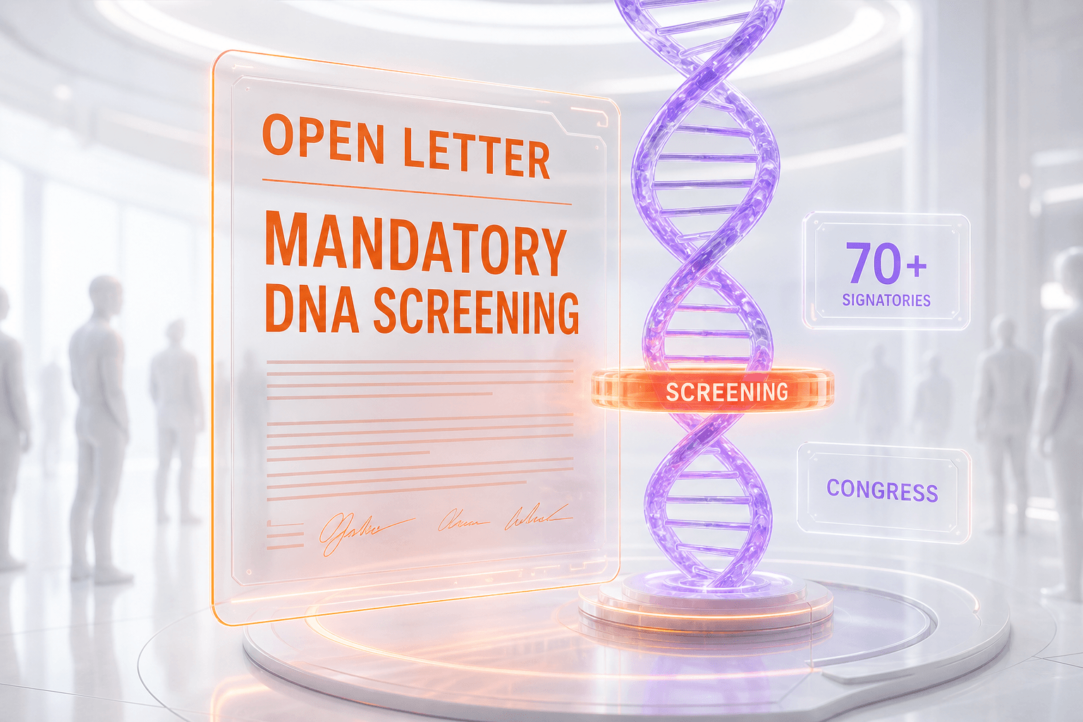 AI Lab CEOs Sign Open Letter Demanding Mandatory DNA Synthesis Screening