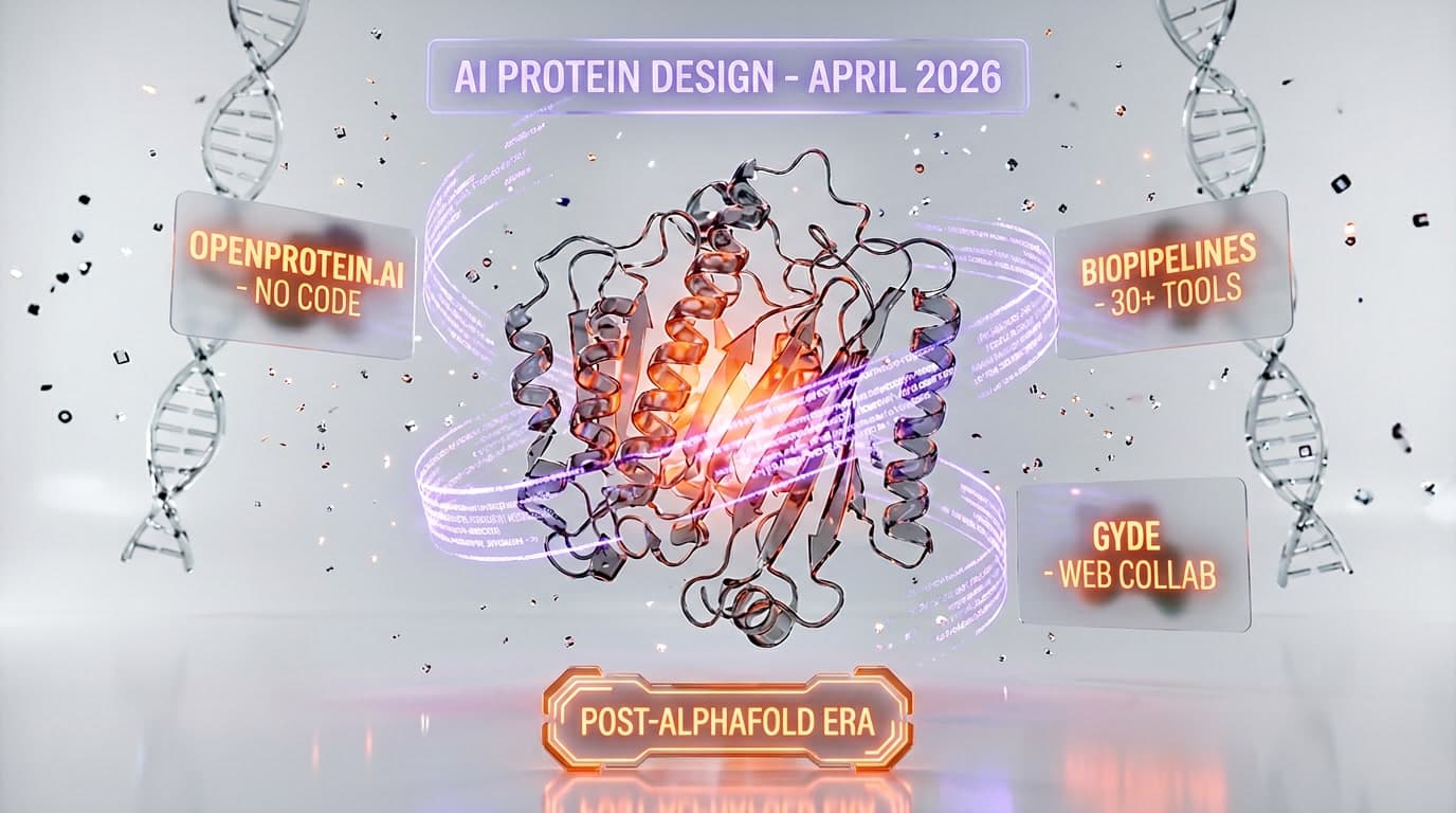 AI Protein Design Finally Leaves the PhD Lab: OpenProtein.AI, BioPipelines, and GYDE Put Drug Discovery on Every Biologist's Laptop