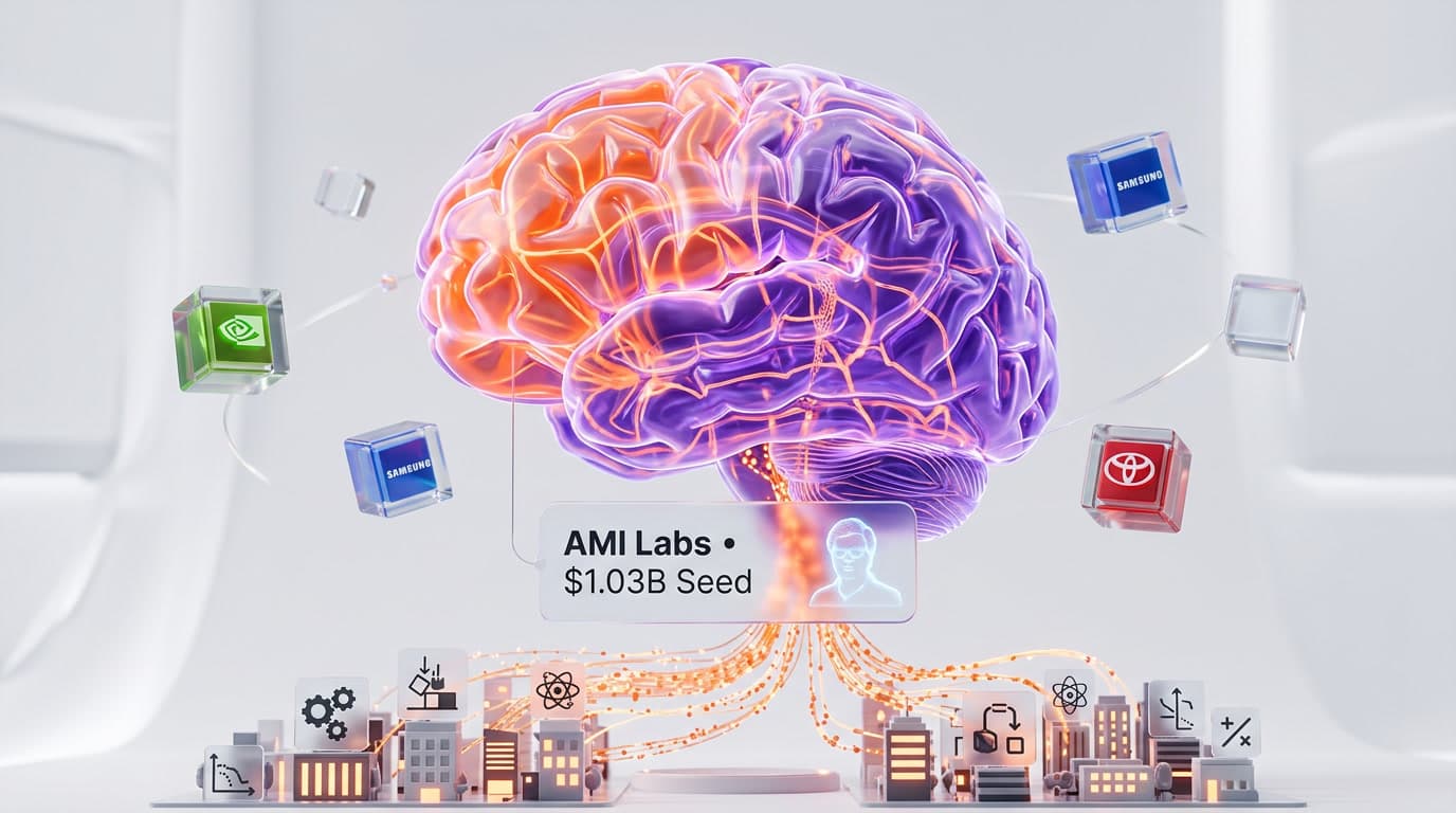 AMI Labs Closes $1.03B Seed Round: Yann LeCun's Post-LLM Bet on World Models