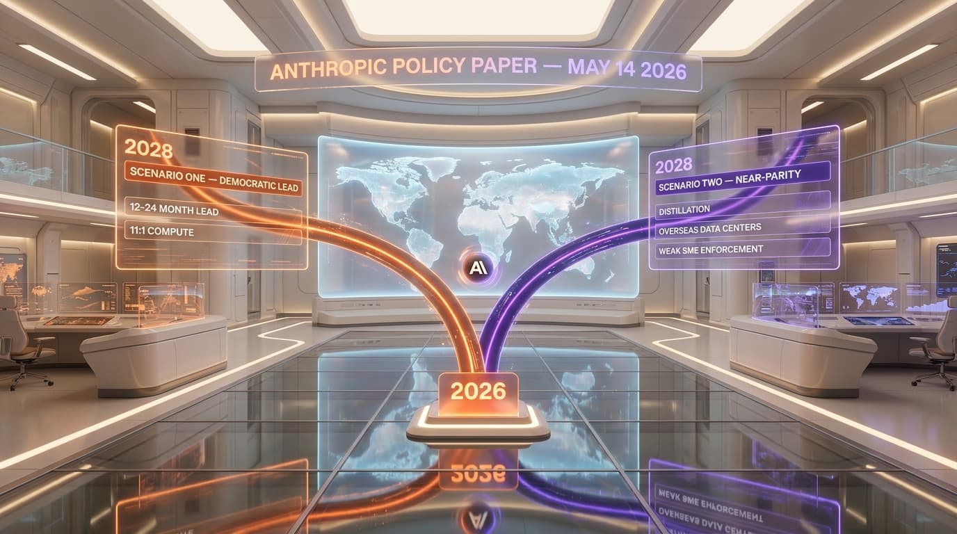 Anthropic's 2028 Doctrine: Inside the Two Scenarios For Global AI Leadership