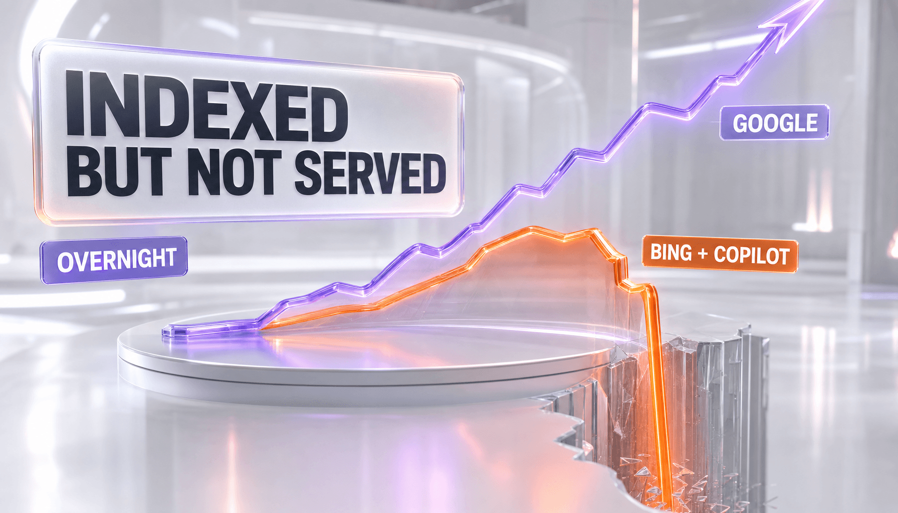 Indexed but Not Served: We Lost Our Bing & Copilot Visibility Overnight — Google Didn’t