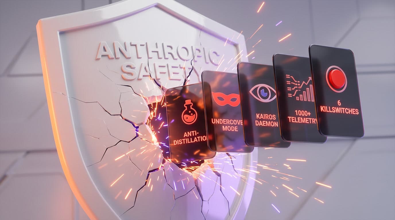 Anti-Distillation, Undercover, KAIROS: The Most Controversial Findings in the Claude Code Leak