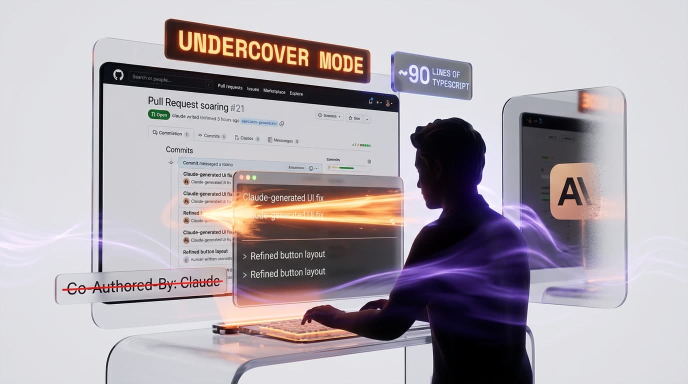 Undercover Mode: Anthropic Employees Secretly Contribute to Open Source — The Code Proves It
