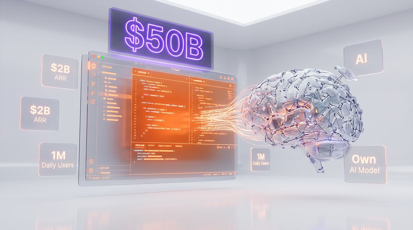 Cursor Hits $50B Valuation and Plans Its Own AI Model — What It Means for Developers