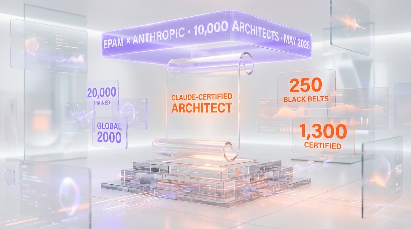 EPAM Will Train 10,000 Architects on Claude: Anthropic Just Won the Consulting Industry