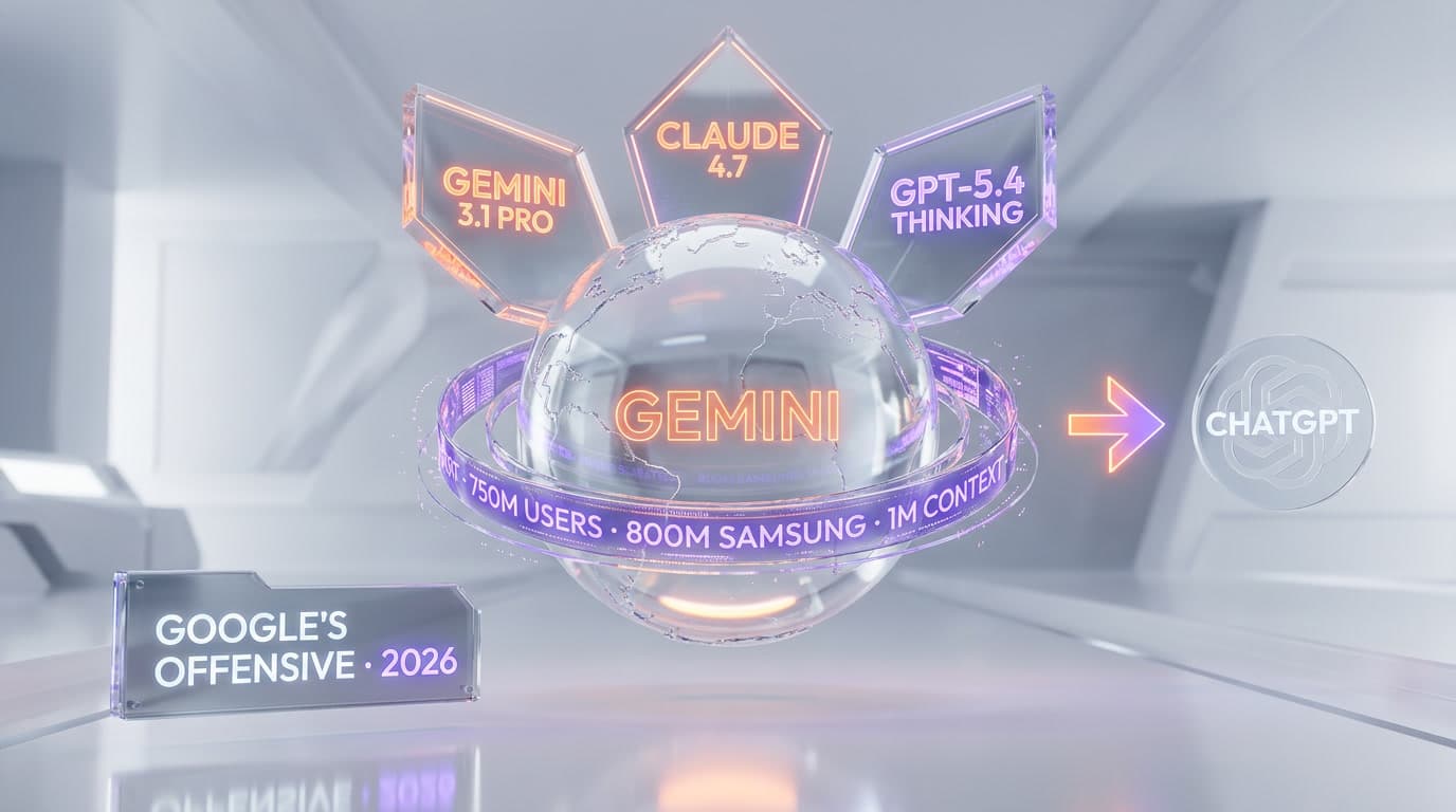 Gemini 3 Deep Think + 800M Samsung Devices: Google's Plan to Extinguish ChatGPT