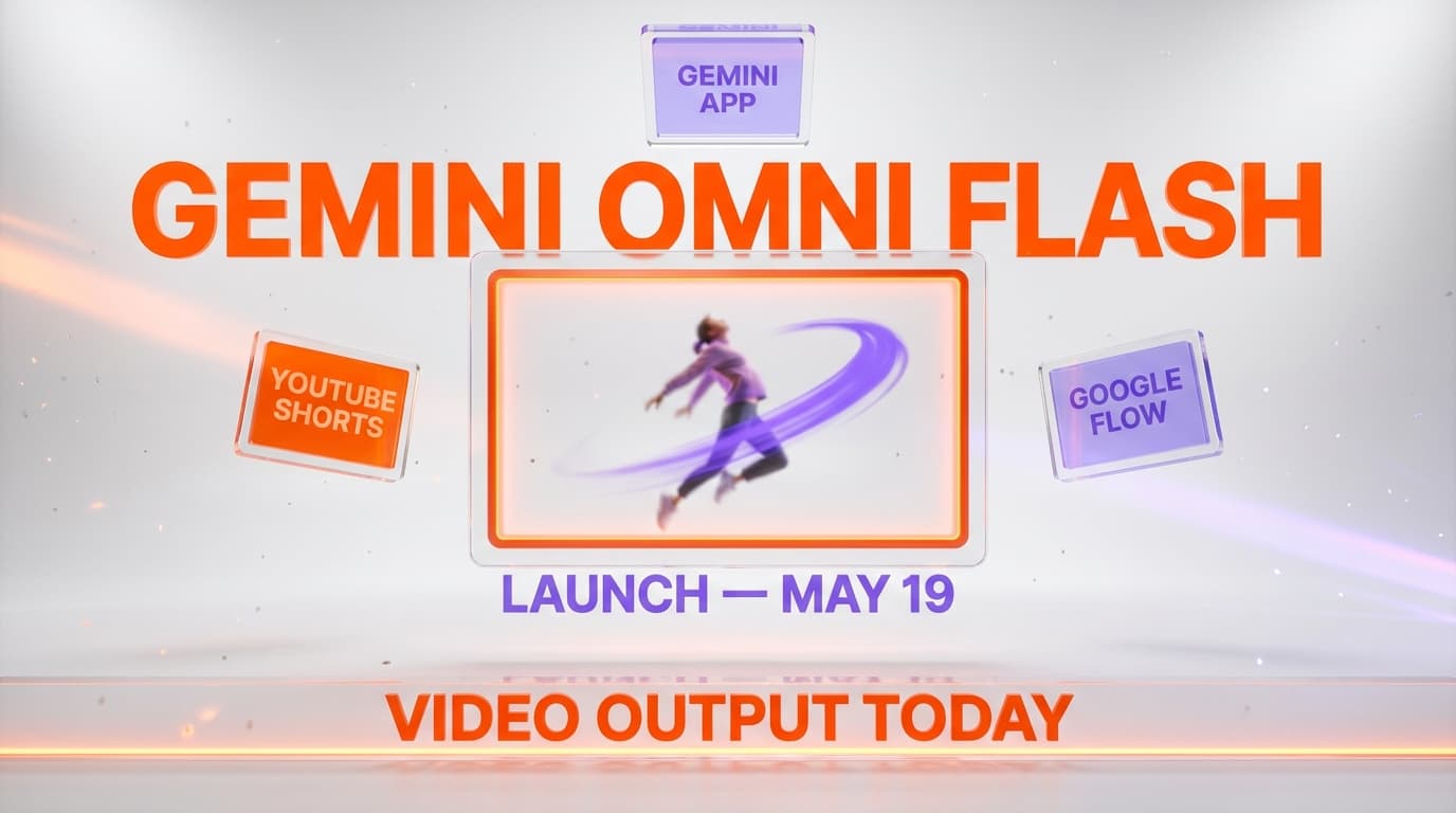 Gemini Omni Flash Is Here: Google Just Made Natural-Language Video Editing Real At I/O 2026