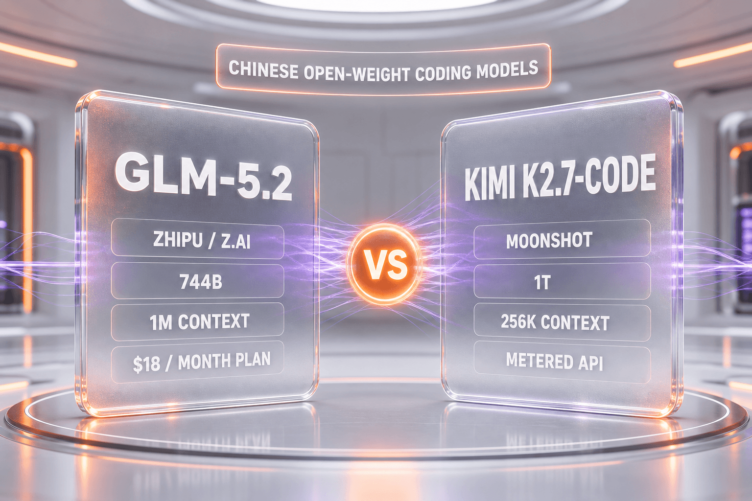 GLM-5.2 vs Kimi K2.7-Code: Two Chinese Open-Weight Coding Models