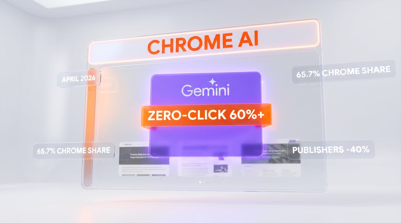 Google Pushes AI Harder Into Chrome — And Direct Website Visits Are Dying With It (April 2026)