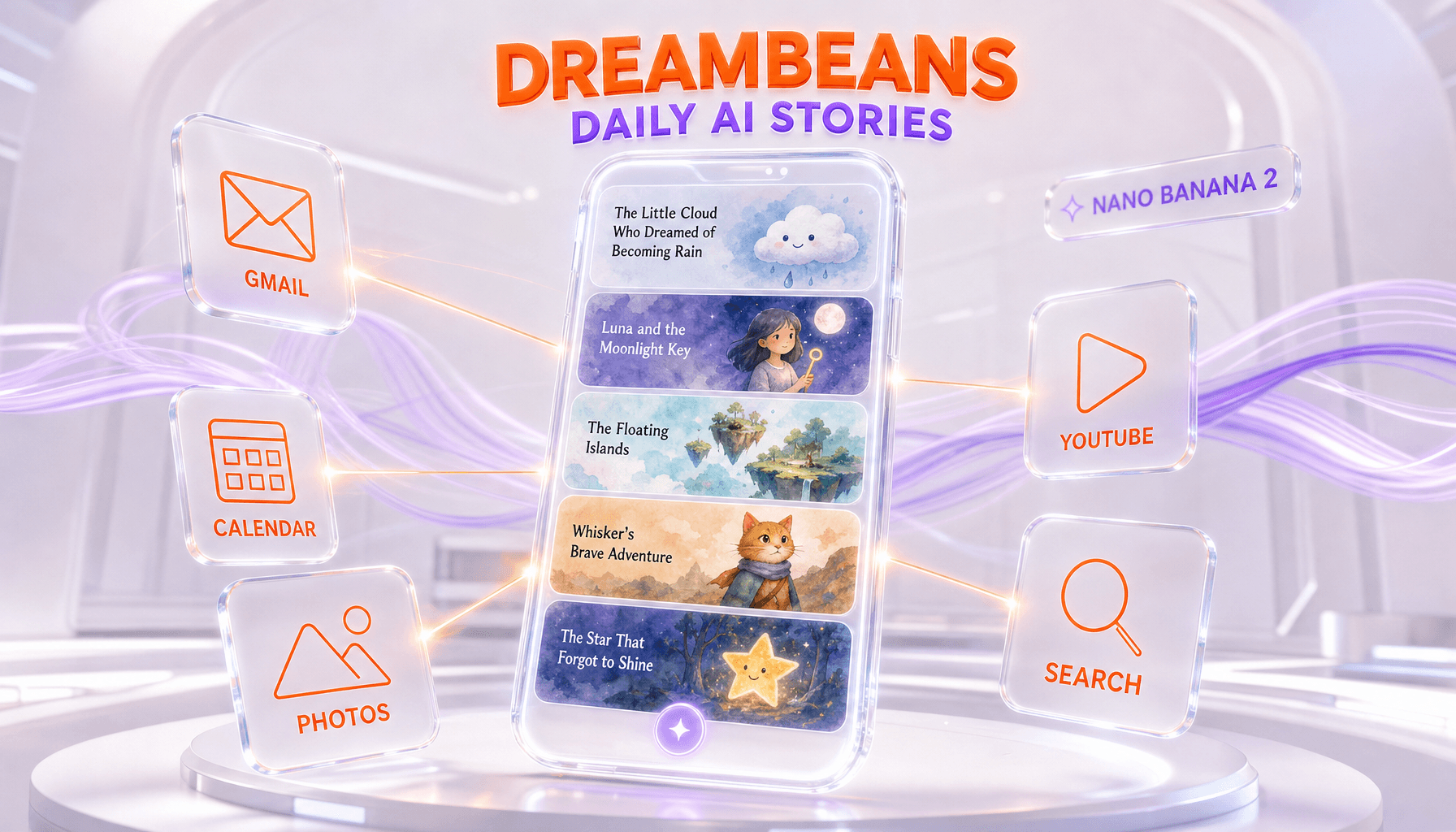 Google Dreambeans Turns Your Gmail, Photos and Searches Into Daily AI-Illustrated Stories