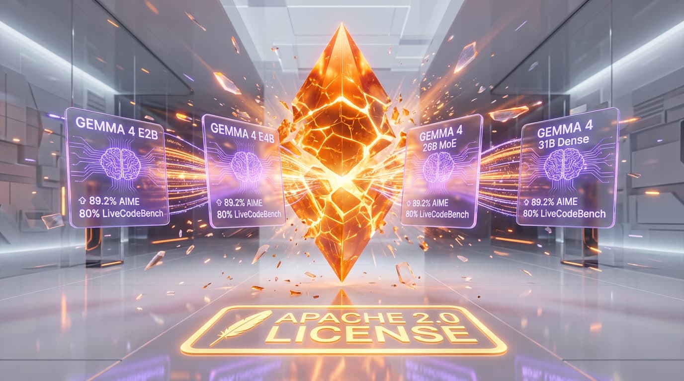 Google Gemma 4 Released: Open-Source Frontier LLM Under Apache 2.0 Challenges Llama 4 and Qwen