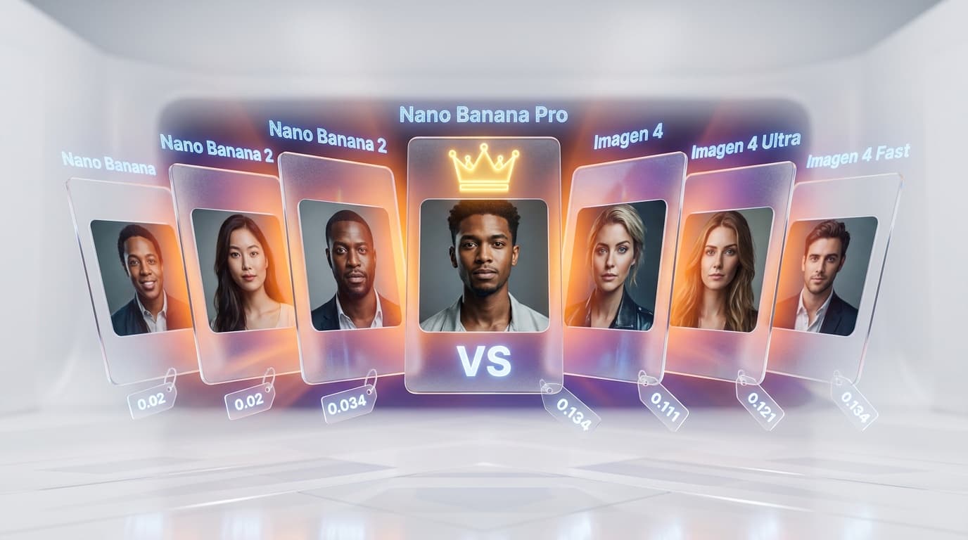 Google Image Models Compared: We Tested All 6 Nano Banana & Imagen 4 Models With the Same Prompt