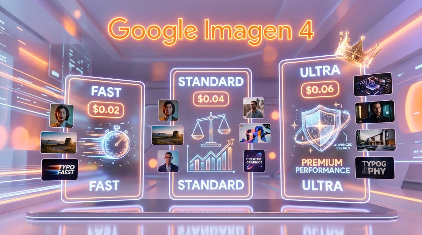 Google Imagen 4: Fast vs Standard vs Ultra — Complete Guide to All 3 Models (2026)