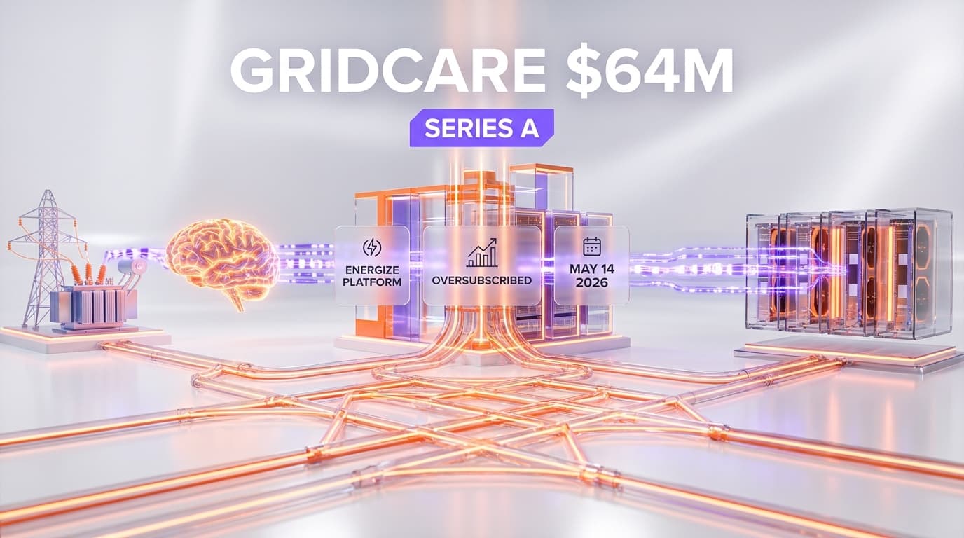 GridCARE's $64M Series A: The AI That Unlocks Power for AI