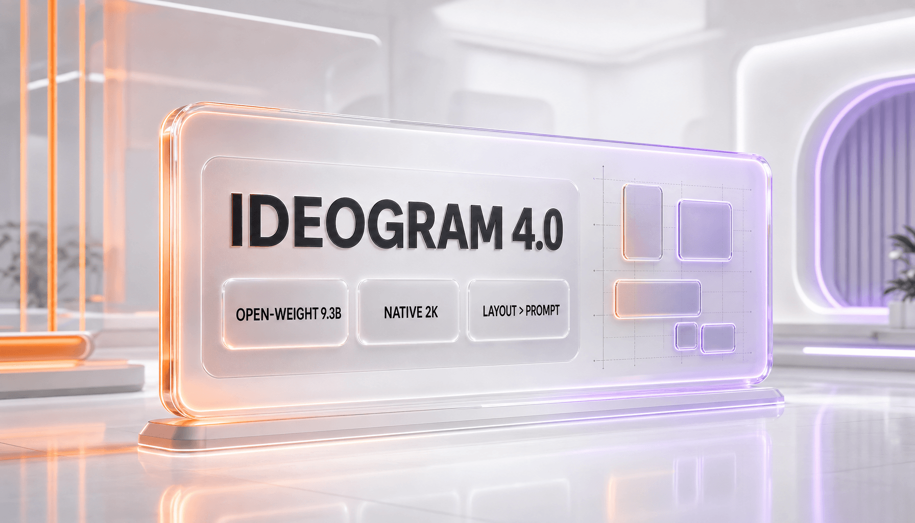Ideogram 4.0 Trades the Prompt for Layout Control — and Ships the Weights