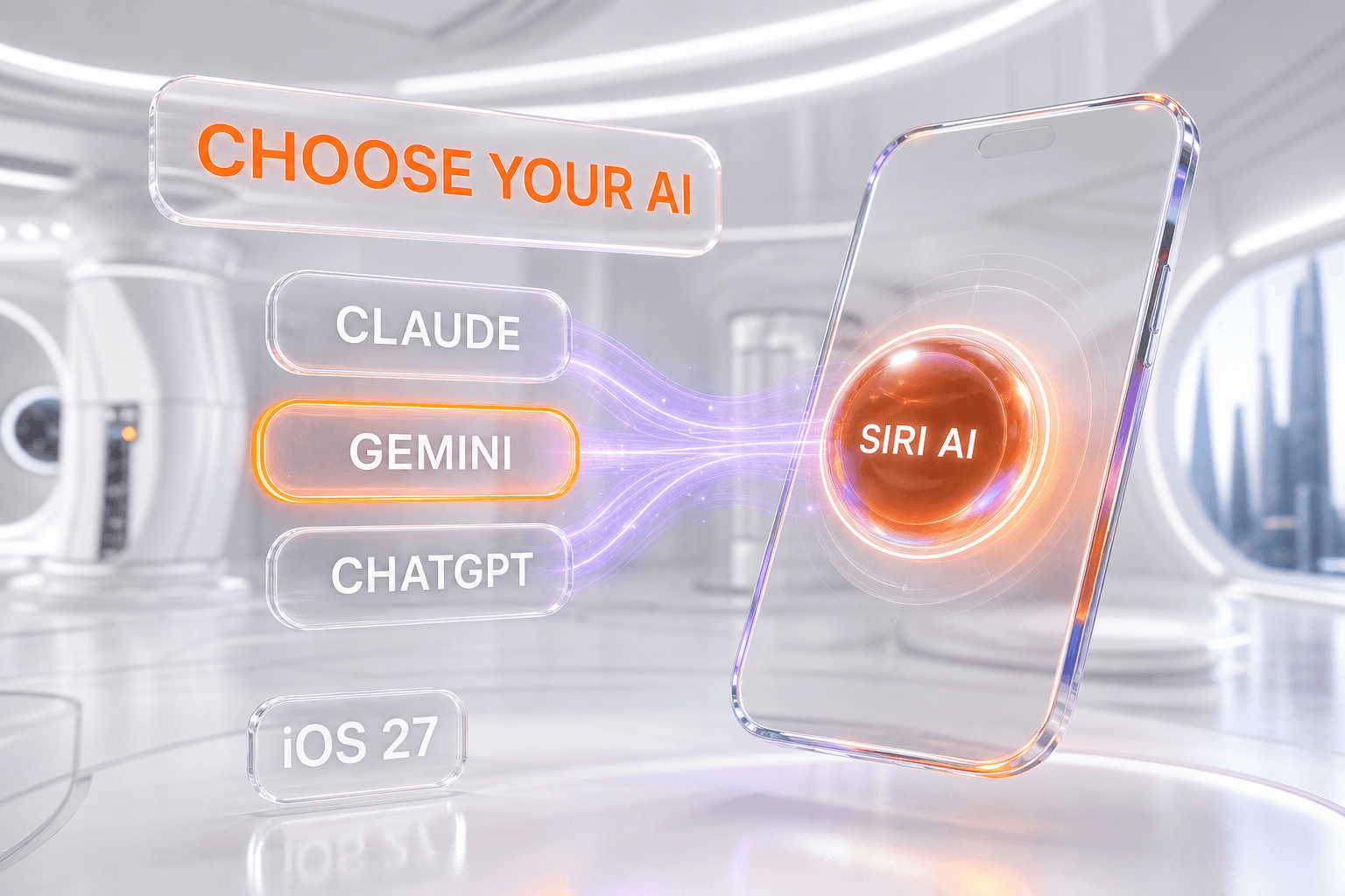 iOS 27 Will Let You Choose Claude or Gemini as Your iPhone Assistant — What Apple Actually Confirmed at WWDC 2026