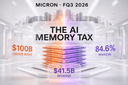 Micron’s Record Quarter Just Proved the AI Memory Tax Is a $100B Order Book