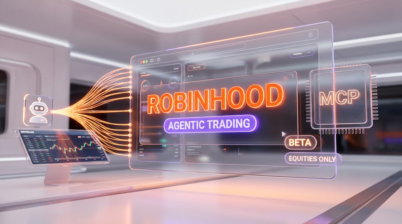 Robinhood Is Now Open to AI Agents: Agentic Trading and an Agentic Credit Card, Both Over MCP