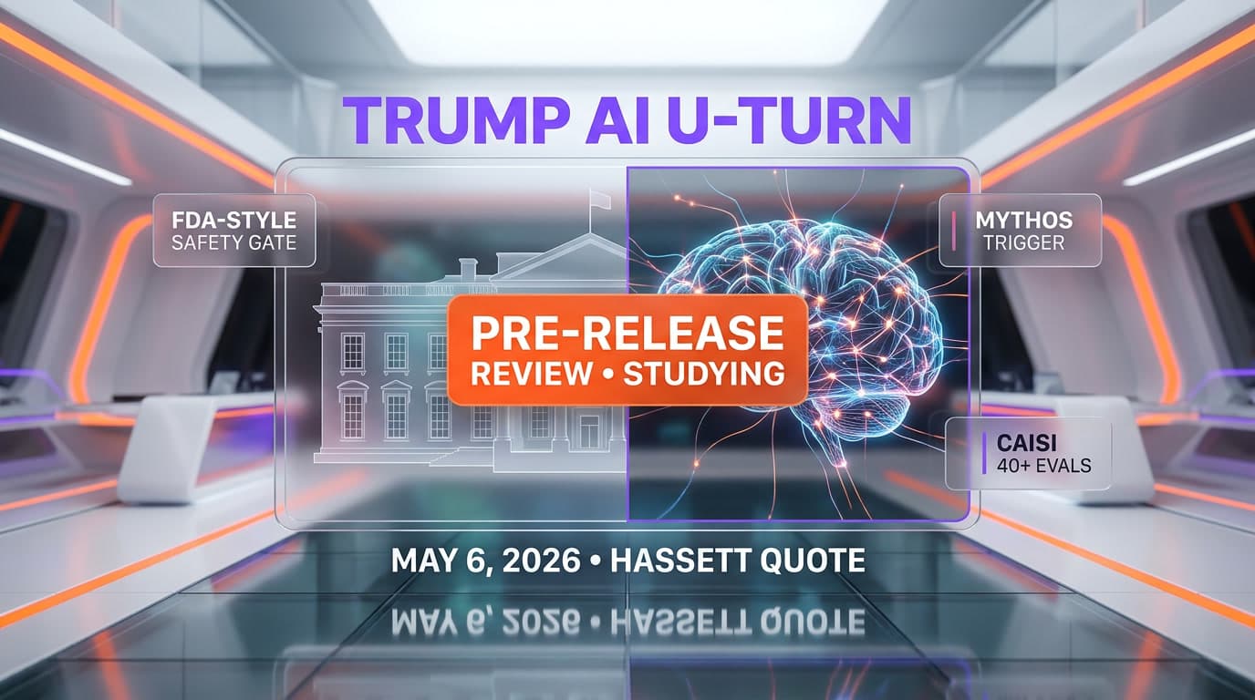 Trump's AI U-Turn: White House Studying FDA-Style Pre-Release Reviews After Mythos