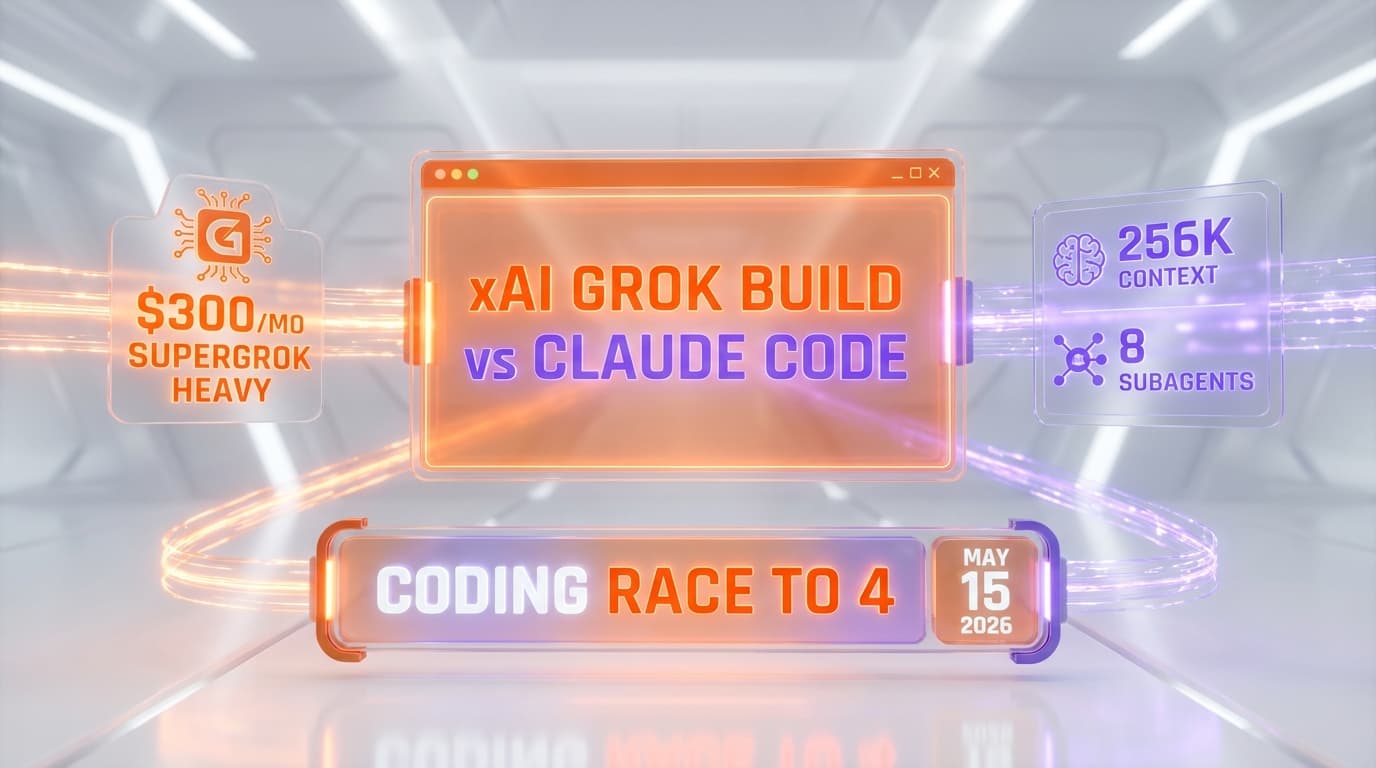 xAI Launches Grok Build: A Terminal Coding Agent to Rival Claude Code and OpenAI Codex (May 2026)