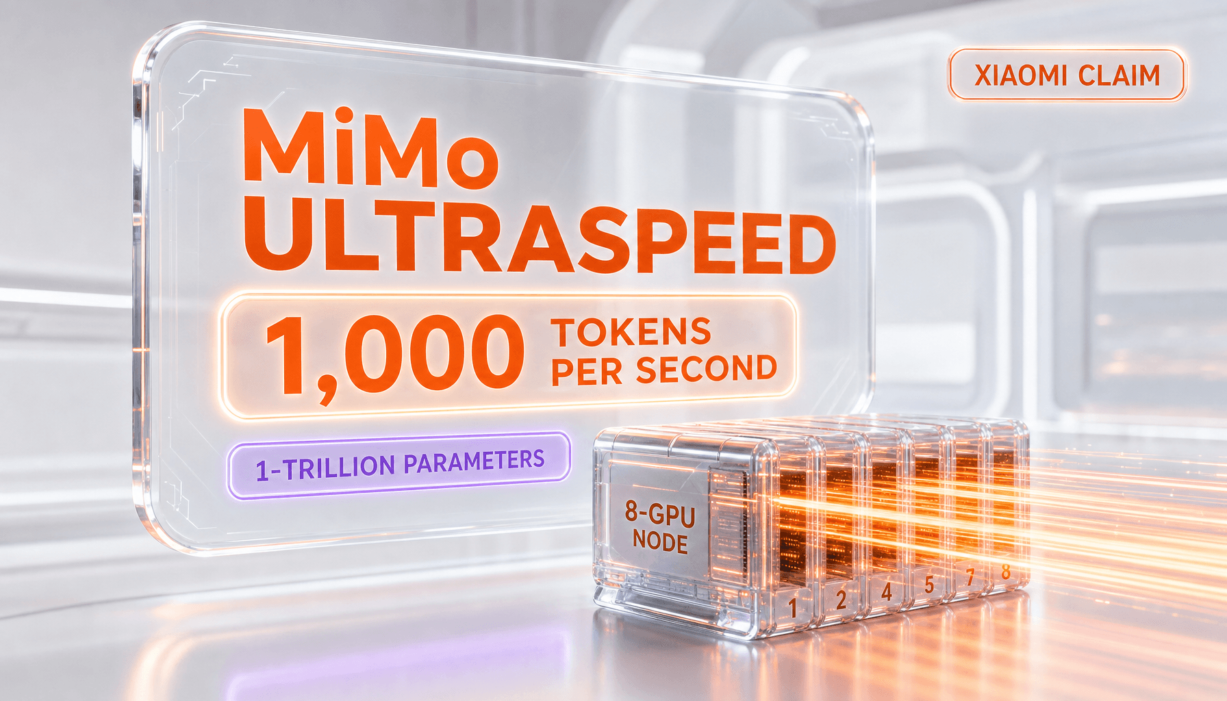 Xiaomi MiMo UltraSpeed: the 1,000-Tokens-Per-Second Claim, Explained