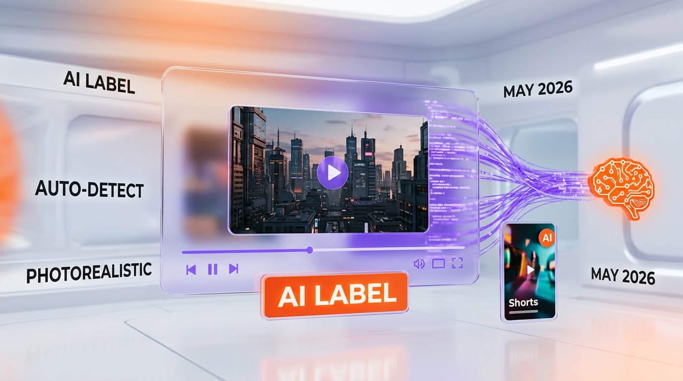 YouTube Will Auto-Label Photorealistic AI Videos Even When Creators Stay Silent