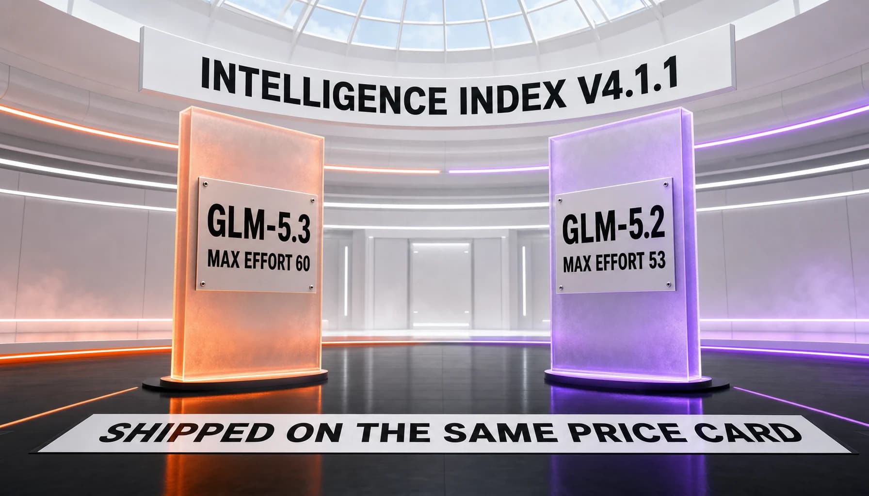 GLM-5.3 Ships at GLM-5.2's Exact Price — and One Old Parameter Now Fails