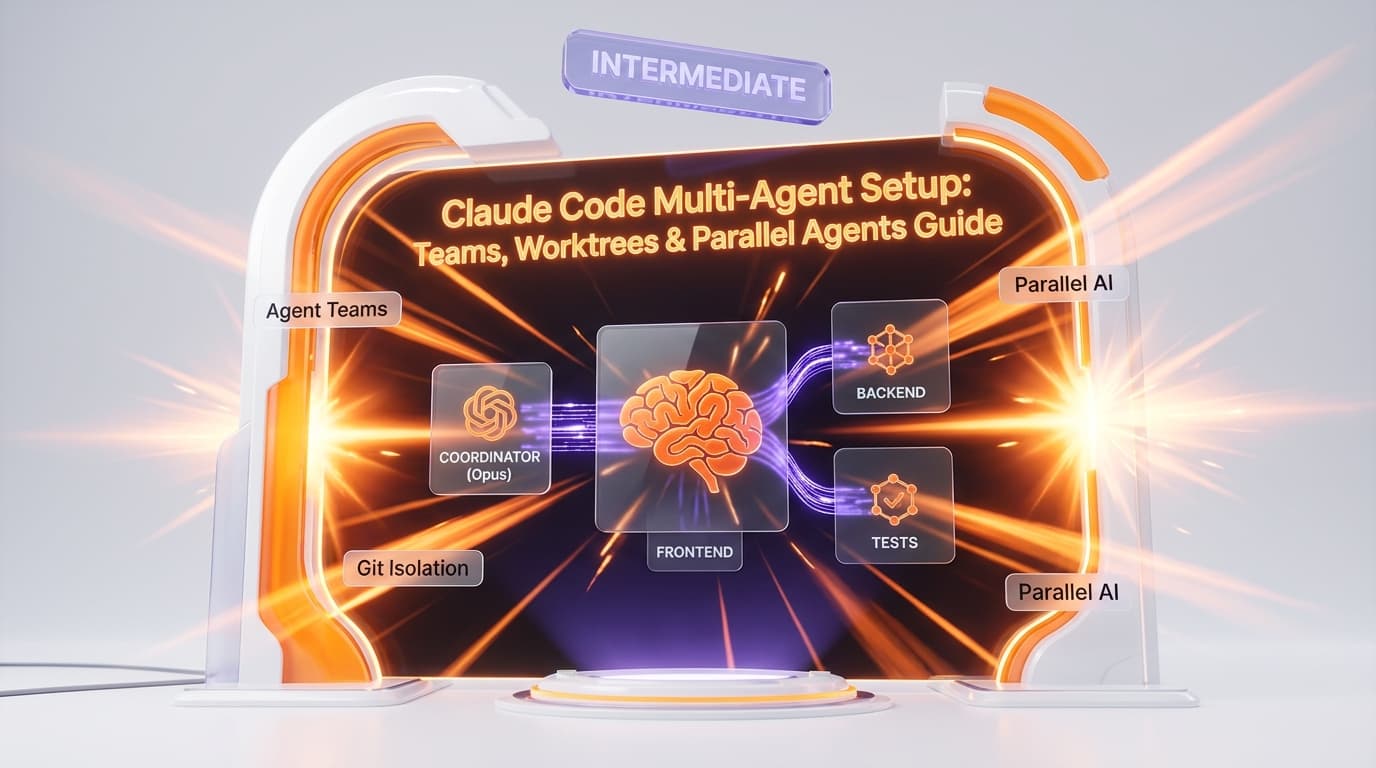 Claude Code Multi-Agent Setup: Teams, Worktrees & Parallel Agents Guide