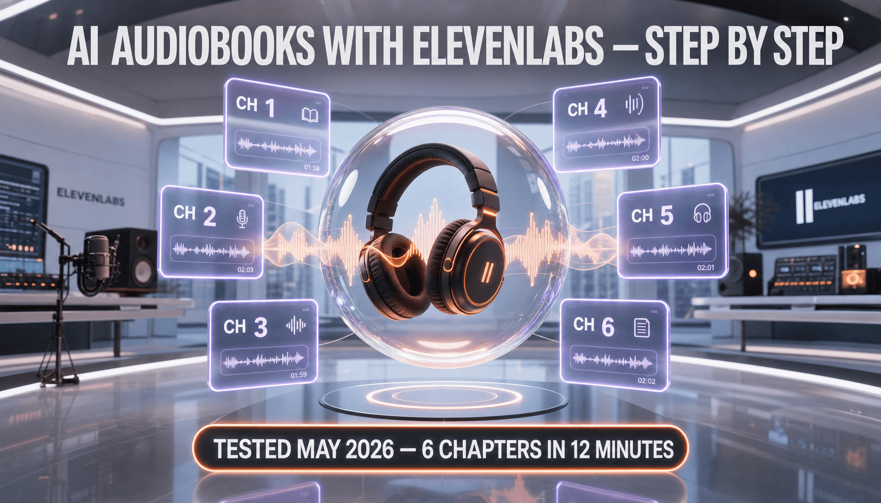 How to make AI audiobooks with ElevenLabs in 2026